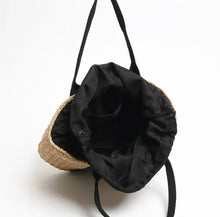 Cargar imagen en el visor de la galería, Weekender Straw Beach Bag