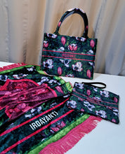 Load image into Gallery viewer, Velvet Tote Bag