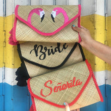 Load image into Gallery viewer, Woven Clutch Bag - Travellers Hat Boutique