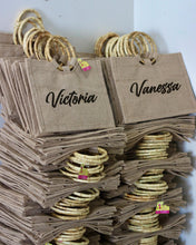 Load image into Gallery viewer, Jute Tote with Bamboo Handle | 60pcs