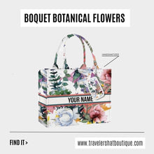 Load image into Gallery viewer, Custom Stripe Canvas Tote Bag