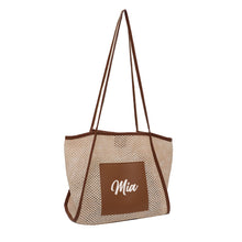 Load image into Gallery viewer, Embroidered Knitted Bag