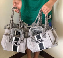 Load image into Gallery viewer, Monogram Canvas Bag - Design Your Own - Travellers Hat Boutique