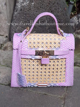 Load image into Gallery viewer, 20cm Solihiya O'Kelly with Snake Skin Leather