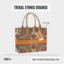 Load image into Gallery viewer, Custom Stripe Canvas Tote Bag