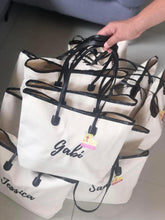 Cargar imagen en el visor de la galería, Personalized Cotton Tote - Travellers Hat Boutique