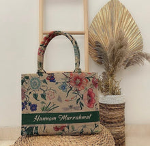 Load image into Gallery viewer, 3D Printed Jute Bag - Travellers Hat Boutique