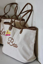 Cargar imagen en el visor de la galería, Personalized Cotton Tote - Travellers Hat Boutique