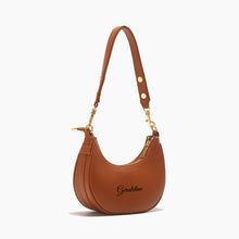 Load image into Gallery viewer, Canvas Half Moon Bag