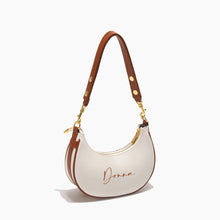 Load image into Gallery viewer, Canvas Half Moon Bag