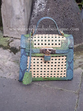 Load image into Gallery viewer, 20cm Solihiya O'Kelly with Snake Skin Leather