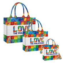 Load image into Gallery viewer, Custom Stripe Canvas Tote Bag