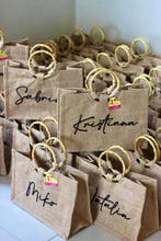 Load image into Gallery viewer, Bamboo Jute Bag