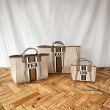 Load image into Gallery viewer, Monogram Canvas Bag - Design Your Own - Travellers Hat Boutique