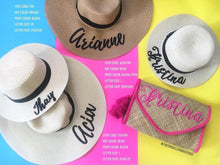 Load image into Gallery viewer, Woven Clutch Bag - Travellers Hat Boutique