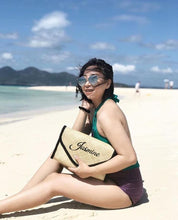Load image into Gallery viewer, Woven Clutch Bag - Travellers Hat Boutique