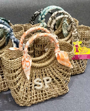 Load image into Gallery viewer, Personalized Mini Abaca Basket
