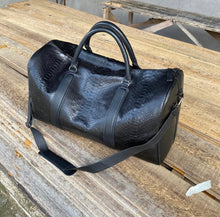 Load image into Gallery viewer, Men's Genuine Python Duffle Bag