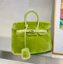 Cargar imagen en el visor de la galería, Birkin furry bag