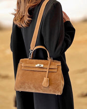 Cargar imagen en el visor de la galería, 28cm Retro Suede Bag