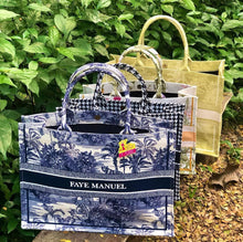 Load image into Gallery viewer, Premium Canvas Book Tote - Travellers Hat Boutique