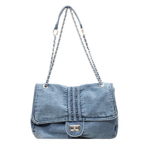 Load image into Gallery viewer, Denim Chain bag
