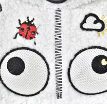 Cargar imagen en el visor de la galería, Lindy Eye Theme Faux Sheep Bag