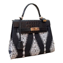 Load image into Gallery viewer, Inabel Croco Leather Bag - Travellers Hat Boutique