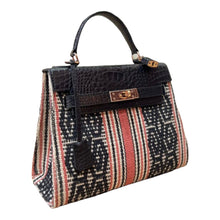 Load image into Gallery viewer, Inabel Croco Leather Bag - Travellers Hat Boutique