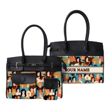 Load image into Gallery viewer, Custom Luna Stripe Bag - Travellers Hat Boutique