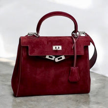 Cargar imagen en el visor de la galería, 28cm Retro Suede Bag