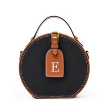 Load image into Gallery viewer, Mini Round Leather Bag - Travellers Hat Boutique