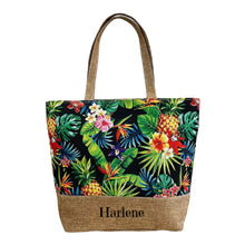 Load image into Gallery viewer, Tropical Tote Bag - Travellers Hat Boutique