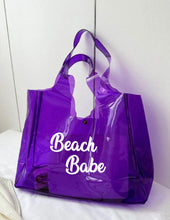 Cargar imagen en el visor de la galería, Graphic Transparent Shoulder Tote Bag