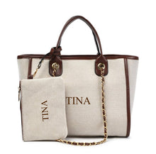 Load image into Gallery viewer, Chain Bag with Pouch - Travellers Hat Boutique