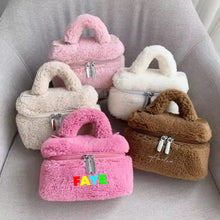 Load image into Gallery viewer, Winter Cashmere Fur Tote Bag