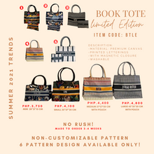 Load image into Gallery viewer, Book Tote Limited Edition - Travellers Hat Boutique