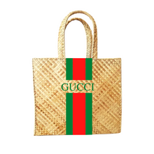 Load image into Gallery viewer, Bayong Picnic Tote - Travellers Hat Boutique