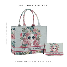 Load image into Gallery viewer, Custom Stripe + Pouch Set - Travellers Hat Boutique