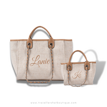 Load image into Gallery viewer, Embroidered Chain Bag - Travellers Hat Boutique