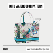 Load image into Gallery viewer, Custom Stripe Canvas Tote Bag