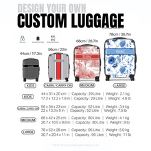 Load image into Gallery viewer, CUSTOM LUGGAGE - Travellers Hat Boutique