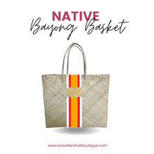 Load image into Gallery viewer, Native Bayong Basket - Travellers Hat Boutique