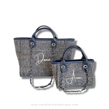 Load image into Gallery viewer, Embroidered Chain Bag - Travellers Hat Boutique