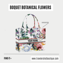 Load image into Gallery viewer, Custom Stripe Canvas Tote Bag