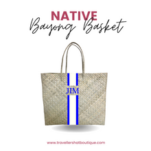 Load image into Gallery viewer, Native Bayong Basket - Travellers Hat Boutique