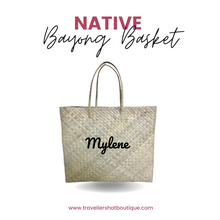 Load image into Gallery viewer, Native Bayong Basket - Travellers Hat Boutique