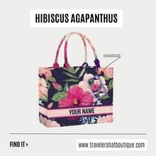 Load image into Gallery viewer, Custom Stripe Canvas Tote Bag