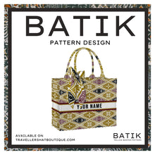 Load image into Gallery viewer, Custom Stripe Canvas Tote Bag