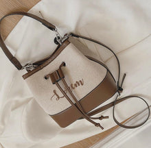 Cargar imagen en el visor de la galería, Drawstring Bucket Bag - Travellers Hat Boutique